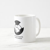 ボランティア コーヒーマグカップ (正面右)
