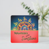ボランティア サンシャイン フラット カード (スタンド正面)