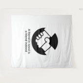 ボランティア タペストリー (正面(横))