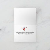 ボランティア – デルのボランティアはあなたはうれしい カード (内部)