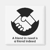 ボランティア マグネット (正面)