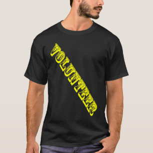 ボランティア+仕事+スタッフ+イベント+ユニフォーム+慈善+グループ+教会 Tシャツ