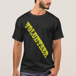 ボランティア+仕事+スタッフ+イベント+ユニフォーム+慈善+グループ+教会 Tシャツ