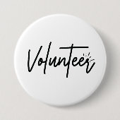 ボランティア 缶バッジ (正面)