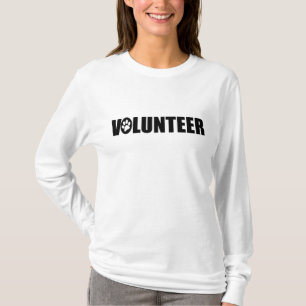 ボランティア(足のプリント)スウェットシャツ Tシャツ