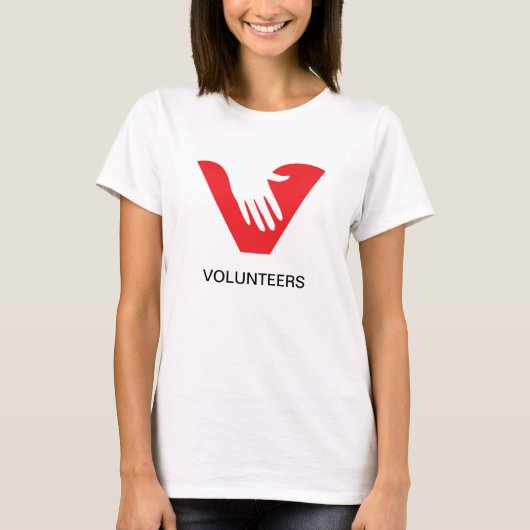 ボランティア Tシャツ (正面)