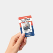 ボランティアIDカーモダンドMe頼ロゴカスタムバッジ バッジ (手持ち)