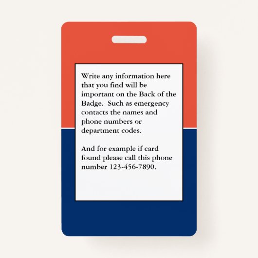 ボランティアIDカーモダンドMe頼ロゴカスタムバッジ バッジ (裏面)