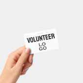 ボランティカスタムアロゴID バッジ (手持ち)