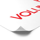 ボランティ保アワーカーを抱き締める ポスター (角)