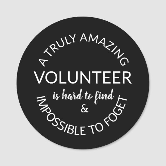 ボランティ感謝していア 名札 (正面)