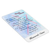 ボランティ感謝していア・感謝マグネット マグネット (右側)