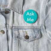 ボランティ頼アの私のボタンAqua 缶バッジ (インサイチュ)