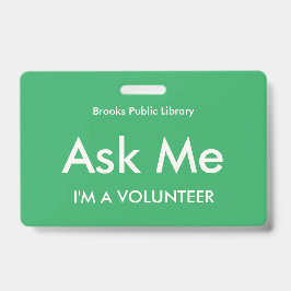 ボランティ頼ア向けSea Green Meバッジ バッジ