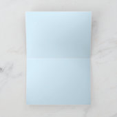 ボラージスター花ウッドブロック効果カ空白のード ノートカード (内部)