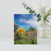 ボラ・ボラの風景 ポストカード (スタンド正面)