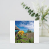 ボラ・ボラの風景 ポストカード (スタンド正面)