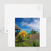 ボラ・ボラの風景 ポストカード (正面/裏面)