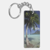 ボラ·ボラ、ポリネシフランスのア、オテマヌ山 キーホルダー (正面左)