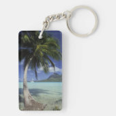 ボラ·ボラ、ポリネシフランスのア、オテマヌ山 キーホルダー (裏面)