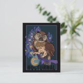 ボリアルナイトツリーフクロウの夜 シーズンポストカード (スタンド正面)