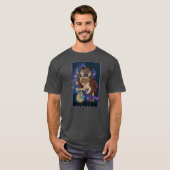ボリアルナイトツリーフクロウの夜 Tシャツ (正面フル)