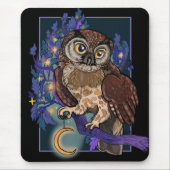 ボリアルナイトツリーフクロウ マウスパッド (正面)