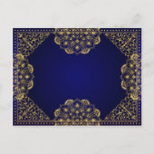 ボリウッドのアラビアの夜は日付を保存 案内ポストカード (裏面)