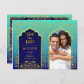 ボリウッドのアラビアの夜は日付を保存 案内ポストカード (正面/裏面)