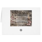 ボリウッドアラビアンナイトありがとうノートカード (裏面横)