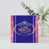 ボリウッドインディアンプリンセスベビーシャワー 招待状 (スタンド正面)