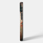 ボリウッドスターインディアン女性ポートレート油絵 Case-Mate iPhoneケース (裏面 / 左)