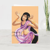 ボリウッド踊り カード (裏面)