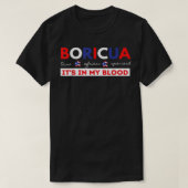 ボリグアプエルトリカプライドヴァパタイノニュヨリカンフロル Tシャツ (デザイン正面)