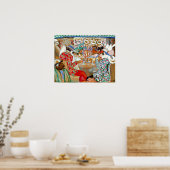 ボリスグリゴリエフ – パリジャンカフェ ポスター (キッチン)