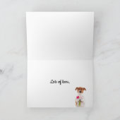 ボリス-ジャックラッセルテリア-健康なカードをすぐに得て下さい シーズンカード (内部)