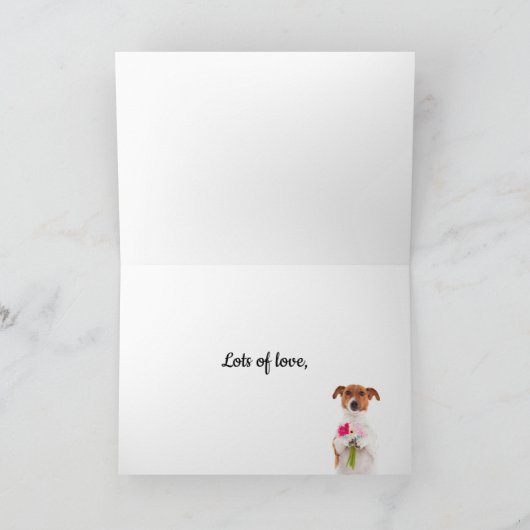 ボリス-ジャックラッセルテリア-健康なカードをすぐに得て下さい シーズンカード (内部)