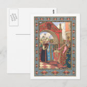 ボリス・ズボリーキン – バシリサ・ザ・フェア ポストカード (正面/裏面)