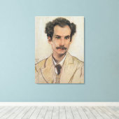 ボリス・ニコライエヴィッチ・ブガエフのポートレート（1880年～1934年） キャンバスプリント (インサイチュ (ウッドフロア))