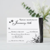 ボリス メリンダ 結婚式 出欠カード (スタンド正面)