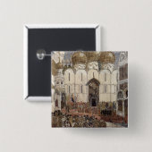 ボリスGodunovのためのステージのデザイン 缶バッジ (正面&裏面)