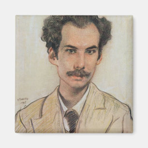 ボリスNikolayevich Bugaev (1880-1934年)のポートレート マグネット