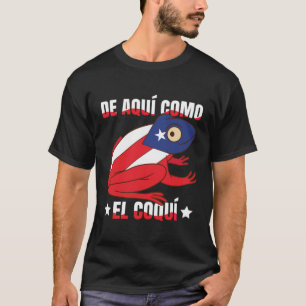 ボリチャヒスパニック伝統月国旗プエルトリコ Tシャツ