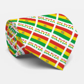 ボリビアとボリビア国旗のタイル貼り|過去記事 ネクタイ (ロール)