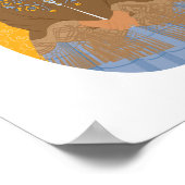 ボリビアのアイムラ民族のマトリョーシュカポスター ポスター (角)