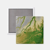 ボリビアのアマゾン マグネット (正面/裏面)