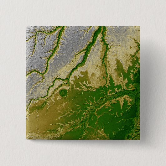 ボリビアのアマゾン 缶バッジ (正面)