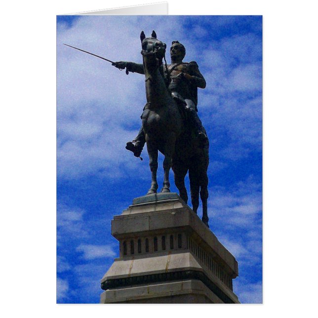 ボリビアの像 (正面)