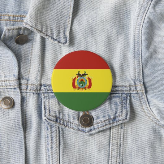 ボリビアの国旗 缶バッジ (インサイチュ)