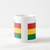 ボリビアの旗 コーヒーマグカップ (中央)